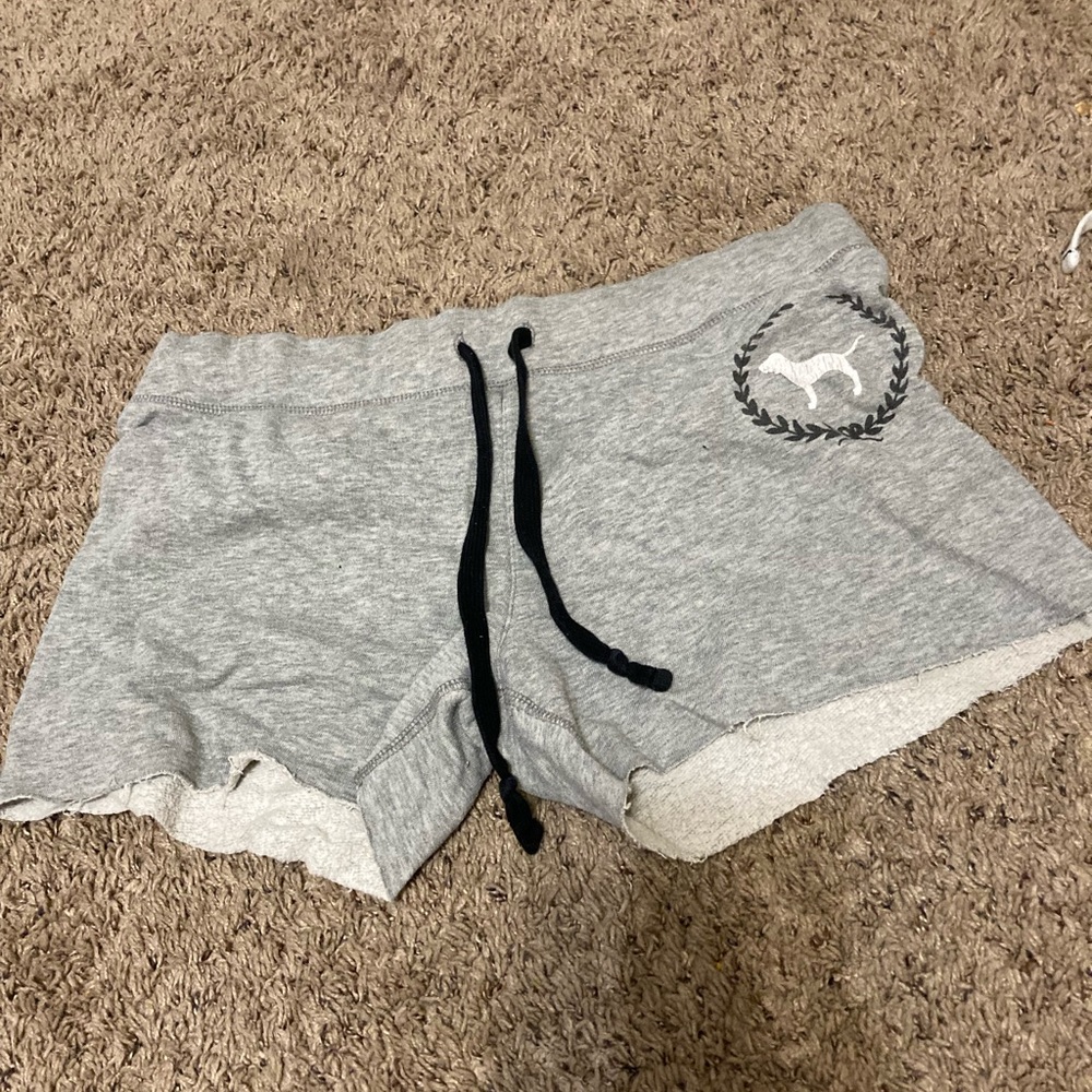 Pink Grey Shorts